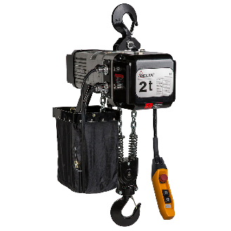 Elektrischer Kettenzug 400 V, 2,0 t, 3 m, 2 Geschwindigkeiten-Beschreibung lesen