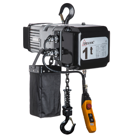 Elektrischer Kettenzug 400 V, 5,0 t, 3 m, 2 Geschwindigkeiten-Beschreibung lesen