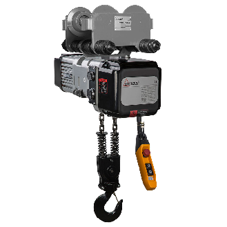 DELTA Elektrischer Kettenzug Typ DMY mit Handfahrwerk - 230V - Tragkraft 2,0t Hubhöhe 3m-Beschreibung lesen