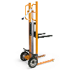 Protaurus Hubkarre mit Gabel 150kg Tragkraft Vollgummi- Bereifung