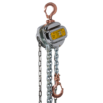 Delta Sparkless Funkenarmer Stirnradkettenzug ATEX Zone 1 verzinkte Lastkette Tragkraft 0,5t Länge 10,0m-Beschreibung lesen
