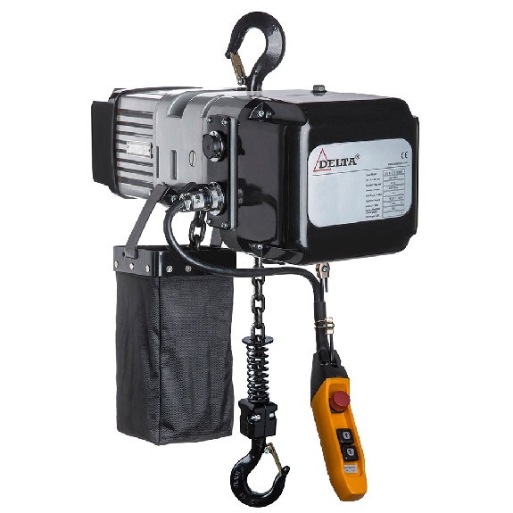 DELTA Elektrischer Kettenzug Typ DMS - 230V - Tragkraft 1,0t Hubhöhe 3m-Beschreibung lesen