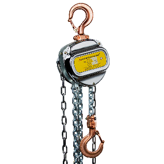 Delta Sparkless Funkenarmer Stirnradkettenzug ATEX Zone 1 verzinkte Lastkette Tragkraft 2,0t Länge 3,0m-Beschreibung lesen