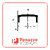 TAPPO COPRITESTA NERO 50X50-2 mm PER TUBI QUADRATI - Il prezzo viene calcolato su multipli di 10 pz.