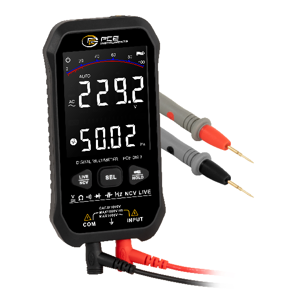 Voltmetro PCE-DM 3-Leggi tutto