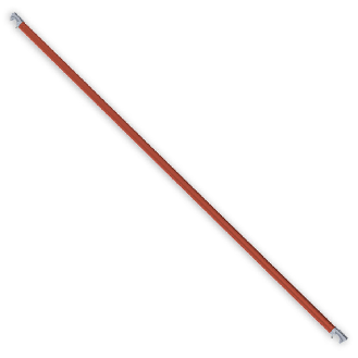 Altrex RS TOWER 5 Diagonalstrebe 1,85m - rot beschichtet-Beschreibung lesen