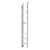 Schiebeleiter mit Einhängehaken 2x8 Sprossen