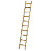 Zarges Holz Anlegeleiter Crestamax L 8 Sprossen