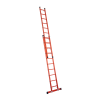 Iller Vollkunststoff Schiebeleiter 2x12 Sprossen