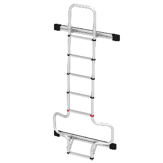 Frankana Deluxe DJ Ducato von Fiamma Heckleiter Wohnmobilleiter 6 Stufen-Beschreibung lesen