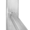 Hymer Schiebeleiter mit gebogener Traverse 2x6 Sprossen
