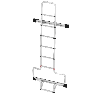 Frankana Deluxe DJ Ducato H3 von Fiamma Heckleiter Wohnmobilleiter 7 Stufen-Beschreibung lesen