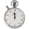 Chronomètre à aiguille, Option: 1/100ème