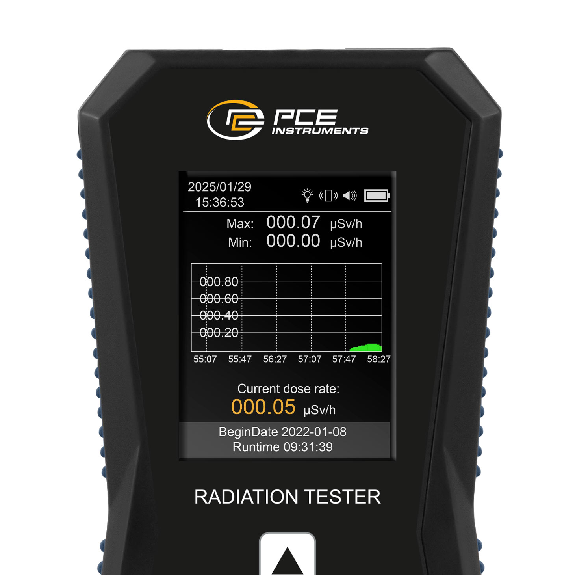 Rilevatore di radiazioni PCE-RAM 3-Leggi tutto