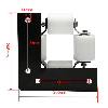 Kit de chaîne de compensation universelle 70x60