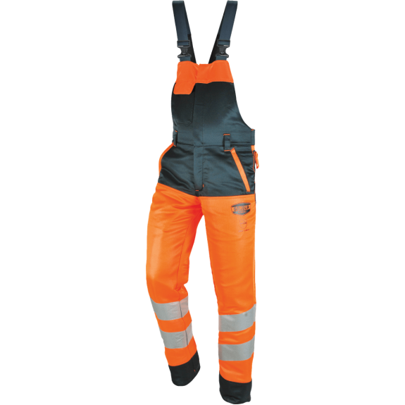 SALOPETTE GLOW CLASSE 1 TYPE A ORANGE-Lire la description