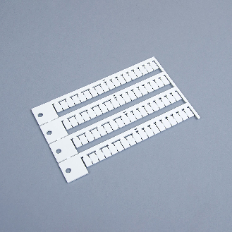 Étiquette combinée pour borniers 2,5 mm-Lire la description