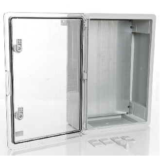 Porta trasparente per quadro elettrico 350x500x190mm IP65-Leggi tutto