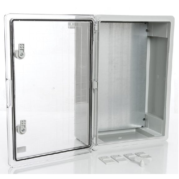 Porta trasparente per quadro elettrico 350x500x190mm IP65-Leggi tutto