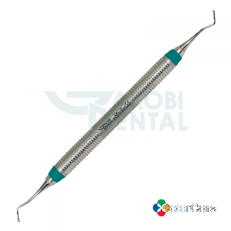 Escavatore dentale in acciaio inossidabile con manico ColorCare-Leggi tutto