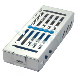 Cassetta dentale in acciaio inox per 5 strumenti-Leggi tutto
