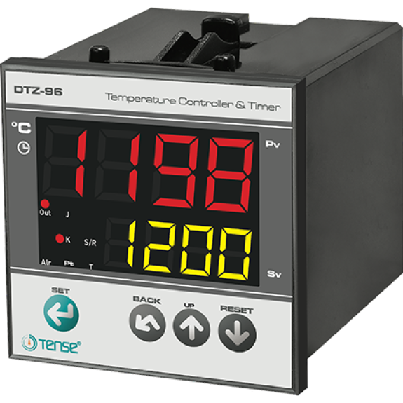 Controlador de temperatura PID con temporizador para montaje en panel-Leer más