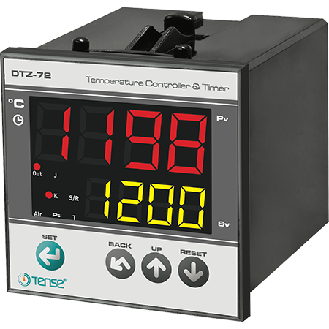 Controlador de temperatura PID con temporizador para montaje en panel-Leer más