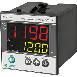 Controlador de temperatura PID con temporizador para montaje en panel-Leer más