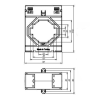 Transformateur de courant 600/5 A, classe 0,5 S, 5 VA