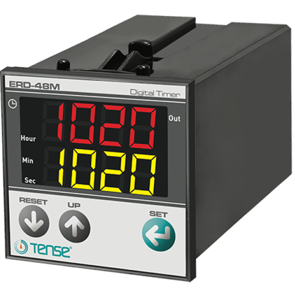 Relè temporizzato multifunzione con display LED 48 mm x 48 mm-Leggi tutto