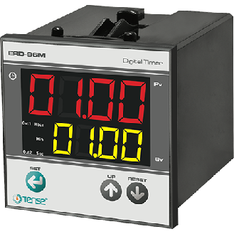 Relè temporizzato multifunzione con display LED 48 mm x 48 mm-Leggi tutto
