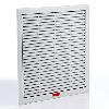 Griglia di ventilazione con filtro 325x325 mm