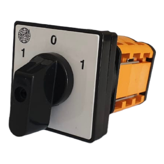 Interruptor rotativo inversor 25A 3 polos-Leer más