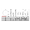 Interruptor rotativo estrella-triángulo 63A 3 polos