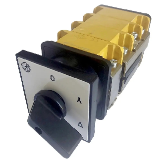Interruptor rotativo estrella-triángulo 63A 3 polos-Leer más