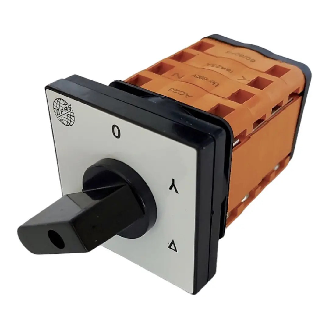 Interruptor rotativo estrella-triángulo 63A 3 polos-Leer más