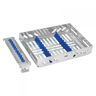 Cassetta per strumenti in acciaio inox per 10 strumenti-Leggi tutto