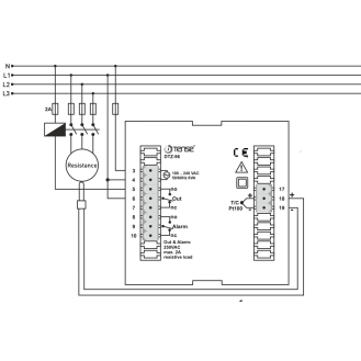 Controlador de temperatura PID con temporizador para montaje en panel-Leer más