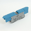 Morsetto di connessione a vite 150 mm² M12 per guida DIN con coperchio protettivo