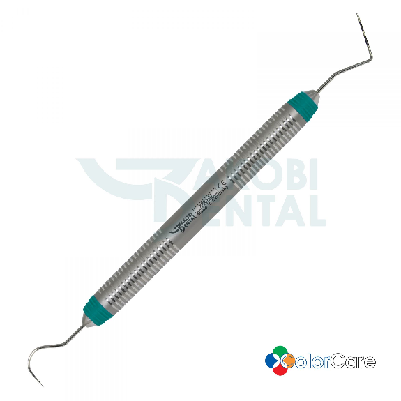 Sonda dentale a doppia estremità con marcatura 3-6-8-11 mm-Leggi tutto