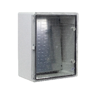 Porta trasparente per quadro elettrico 400x500x240mm IP65-Leggi tutto