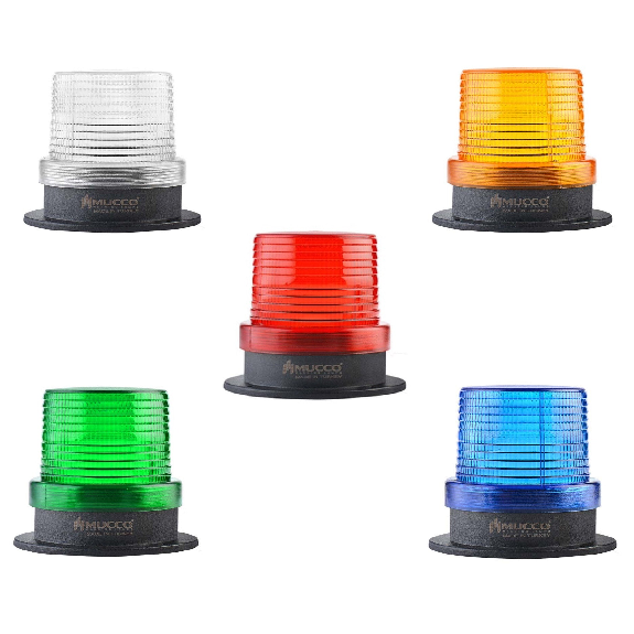 Gyrophare avec buzzer ø90mm 85-250V AC/DC-Lire la description