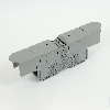 Morsetto di connessione a vite 120 mm² per guida DIN con coperchio protettivo