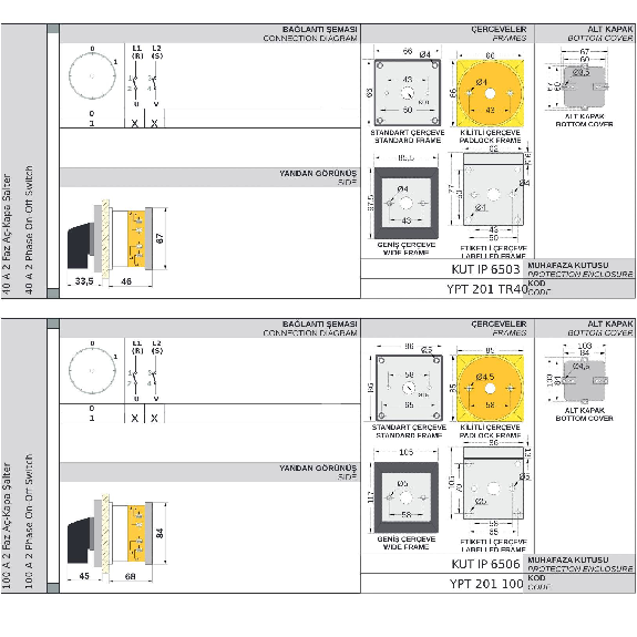 Interruptor seccionador 315A 2 polos-Leer más