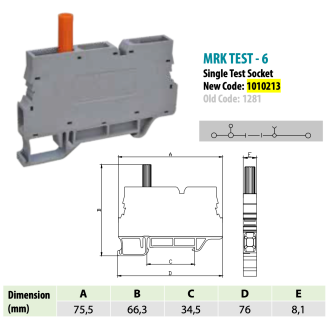 Morsetto di collegamento a vite 6 mm² con connettore di prova-Leggi tutto