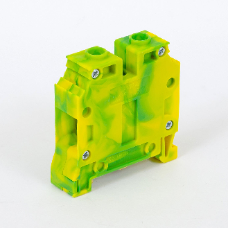 Morsetto di connessione a vite per guida DIN 35 mm², 2 fili, grigio-Leggi tutto