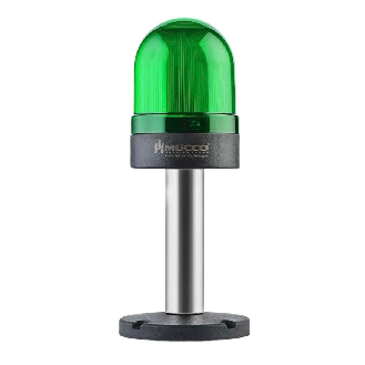 Segnalatore verde con connessione a dado-Leggi tutto