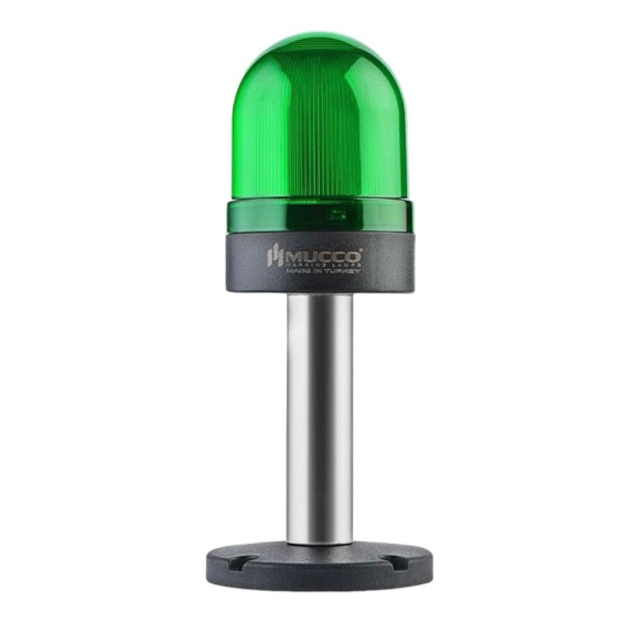 Segnalatore verde con connessione a dado-Leggi tutto
