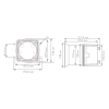 Clacson di avvertimento vocale 40-260V AC/DC