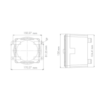 Clacson di avvertimento robusto 40-260 V CA/CC-Leggi tutto